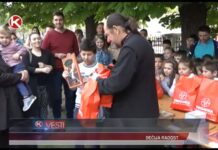 U PORTI HRAMA “SVETI ĐORĐE” MALIŠANI UKRAŠAVALI USKRŠNJA JAJA