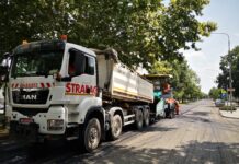 NOV ASFALTNI SLOJ U ULICI 22.SEPTEMBRA