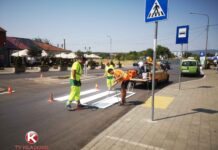 U GRADU ZAVRŠENO PROLEĆNO OBELEŽAVANJE HORIZONTALNE SIGNALIZACIJE