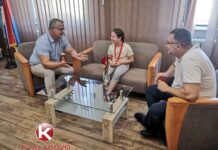 PRIJEM ZA MALU SARU MATEJEVIĆ ŠAMPIONKU U KARATEU