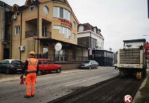 ASFALTNI RADOVI U RIBARSKOJ ULICI U KLADOVU