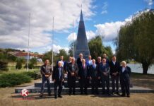 CVEĆE NA SPOMENIK SLOBODE POVODOM 22.SEPTEMBRA DANA OSLOBOĐENJA KLADOVA