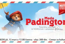 PREDSTAVA ZA DECU „MEDA PADINGTON“ U NEDELJU