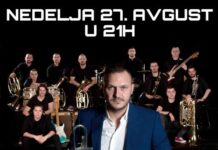 DEJAN PETROVIĆ I BIG BAND 27. AVGUSTA U KLADOVU