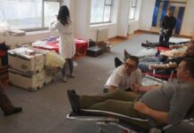 U FEBRUARSKOJ AKCIJI PRIKUPLJENE 34 JEDINICE KRVI