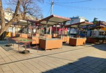 U KLADOVU MINUS ISPRAZNIO PIJAČNE TEZGE