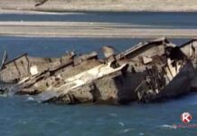 VAĐENJE NEMAČKE POTOPLJENE FLOTE KOD PRAHOVA