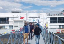 KRUZER „MAXIMA 1″DRUGI PUT OVOG MAJA NA MEĐUNARODNOM PRISTANIŠTU U KLADOVU