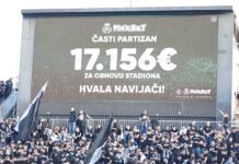 MaxBet i navijači Partizana zajedno za budućnost sporta