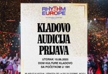 MUZIČKI FESTIVAL „RITAM EVROPE“ U BORU, AUDICIJA U KLADOVU 10. JUNA