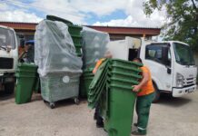 KLADOVU DONIRANA 23 PVC KONTEJNERA I 109 KANTI ZA OTPAD