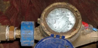 Na niskim temperaturama važna je provera vodovodnih instalacija i vodomera