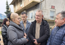 Ministarka Sofronijević obišla radove u Velikoj Vrbici