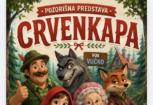 U petak pozorišna predstava za decu Crvenkapa