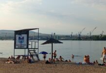Na tropskim temperaturama osveženje na Gradskoj plaži